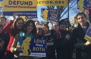 Lila at March for Life, Jan 22 2015